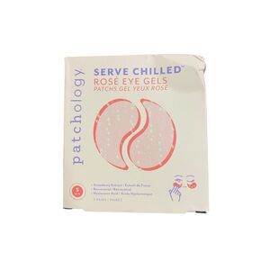 Patchology Serve Chilled Rosé Eye Gels 5 Pairs Depuff Brighten Hydrate NIB